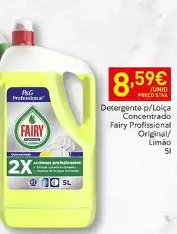 Recheio Fairy - detergente p/loica concentrado original promoção