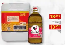 Recheio Gallo - olio alta rendimento promoção