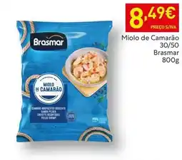 Recheio Brasmar - miolo de camarão 30/50 promoção