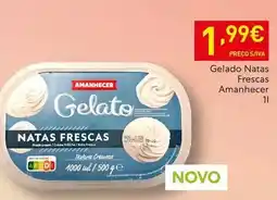 Recheio Amanhecer - gelado nata frescas promoção