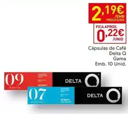 Recheio Delta q - cápsulas de café promoção