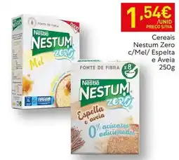 Recheio Nestle - cereais zero c/mel/espelta e aveia promoção