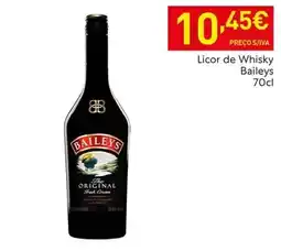 Recheio Baileys - licor de whisky promoção