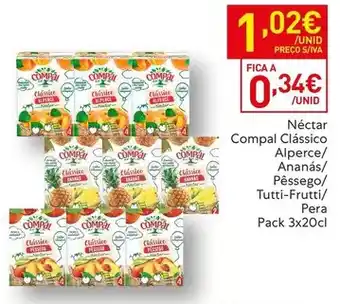 Recheio Compal - néctar promoção
