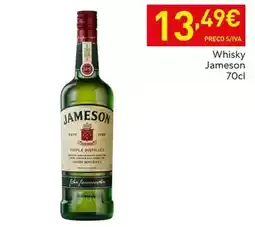 Recheio Jameson - whisky promoção