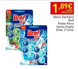 Recheio Bref - bloco sanitário promoção