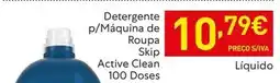 Recheio Skip - detergente p/máquina de roupa promoção