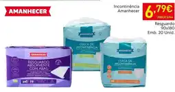 Recheio Amanhecer - incontinència promoção