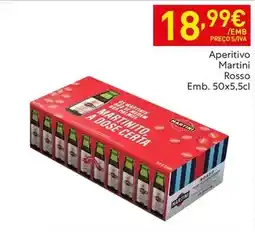 Recheio A+ - aperitivo martini rosso promoção