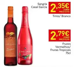 Recheio Casal garcia - frutos vermelhos/ frutas tropicais promoção