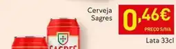 Recheio Sagres - cerveja promoção