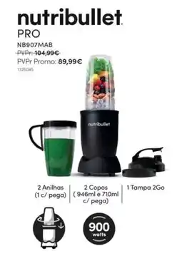 Radio Popular Nutribullet - pro nb907/lab promoção