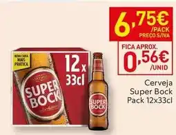 Recheio Super bock - cerveja promoção