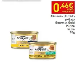 Recheio Purina - alimento humido p/ gato gourmet gold promoção