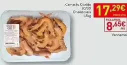 Recheio Camarão cozido 20/30 promoção