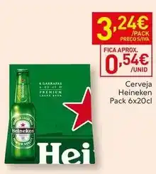 Recheio Heineken - cerveja promoção