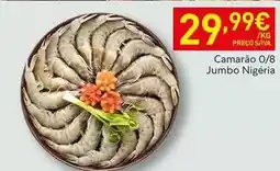 Recheio Jumbo - camarão 0/8 nigeria promoção