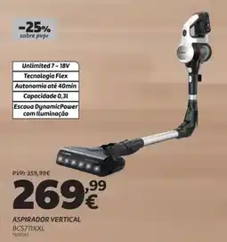 Radio Popular com - aspirador vertical bcs711xxl promoção