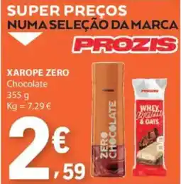 E.Leclerc Xarope zero chocolate promoção