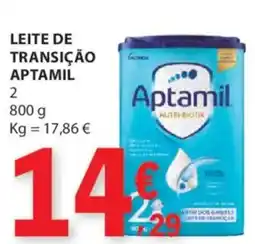 E.Leclerc Leite de transição aptamil 2 promoção