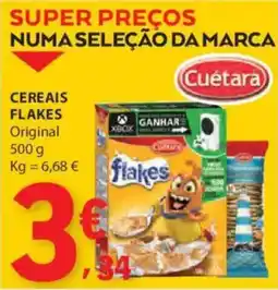 E.Leclerc Cereais flakes original promoção