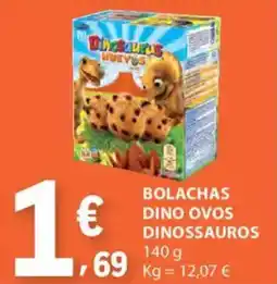 E.Leclerc Bolachas dino ovos dinossauros promoção