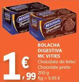 E.Leclerc Bolacha digestiva mc vities promoção