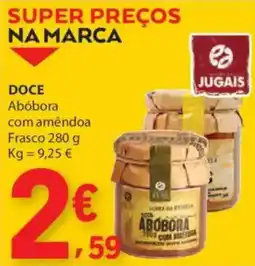 E.Leclerc DOCE Abóbora com amêndoa Frasco promoção