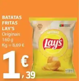 E.Leclerc Batatas fritas lay's originais promoção