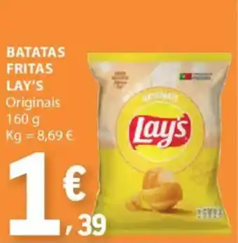 E.Leclerc Batatas fritas lay's originais promoção
