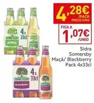 Recheio Somersby - sidra promoção