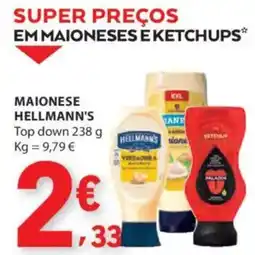 E.Leclerc Maionese hellmann's top down promoção
