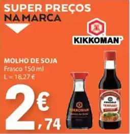 E.Leclerc Molho de soja frasco promoção