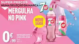 E.Leclerc Refrigerante 7UP com gás zero promoção
