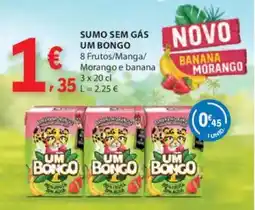 E.Leclerc Sumo sem gás um bongo promoção