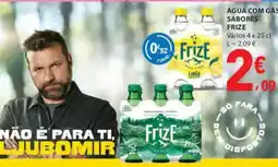 E.Leclerc Água com gás sabores frize promoção