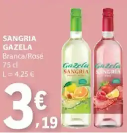 E.Leclerc Sangria gazela promoção