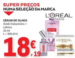E.Leclerc L'oréal sérum de olhos promoção