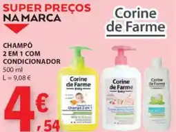 E.Leclerc Corine de Farme Champo 2 em 1 com condicionador promoção