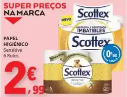 E.Leclerc Scottex papel higiénico promoção