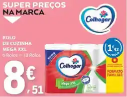 E.Leclerc Colhogar rolo de cozinha mega xxl promoção