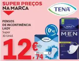 E.Leclerc Tena pensos de incontinencia lady promoção