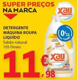 E.Leclerc Detergente máquina roupa liquído promoção
