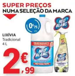 E.Leclerc Neo blanc lixívia tradicional promoção