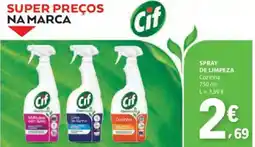 E.Leclerc Cif spray de limpeza cozinha promoção