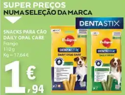 E.Leclerc Snacks para cao daily oral care promoção