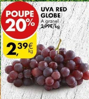 Pingo Doce Uva Red Globe promoção