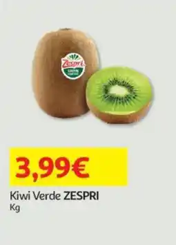 Auchan Kiwi Verde ZESPRI promoção