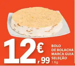E.Leclerc Bolo de bolacha marca guia seleção promoção