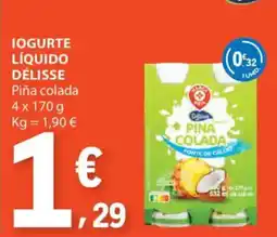 E.Leclerc Iogurte líquido délisse promoção